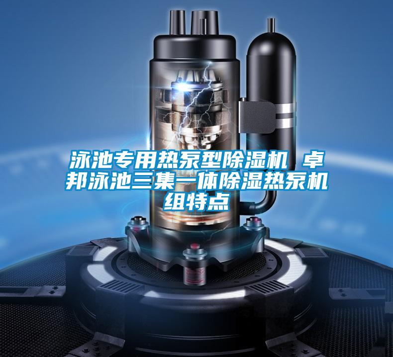 泳池專(zhuān)用熱泵型除濕機 卓邦泳池三集一體除濕熱泵機組特點(diǎn)