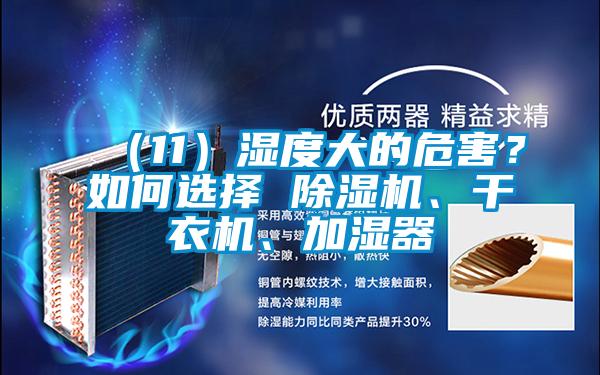 （11）濕度大的危害？如何選擇 除濕機、干衣機、加濕器