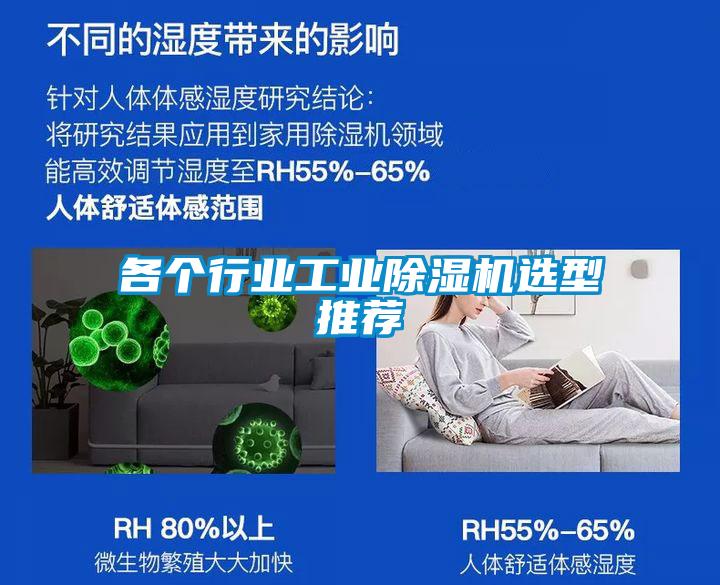 各個(gè)行業(yè)工業(yè)除濕機選型推薦