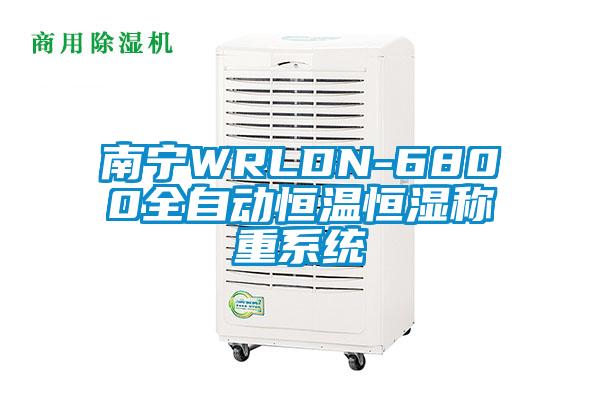 南寧WRLDN-6800全自動(dòng)恒溫恒濕稱(chēng)重系統