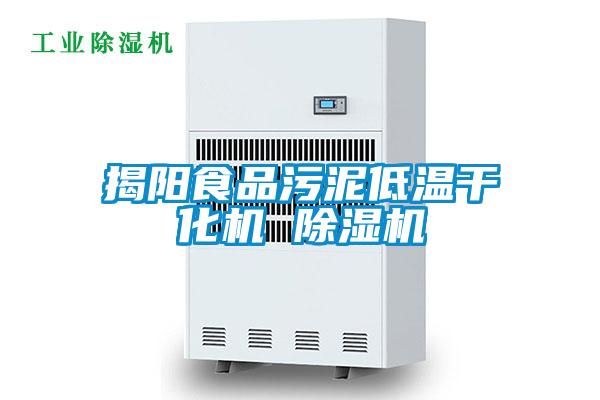 揭陽(yáng)食品污泥低溫干化機 除濕機