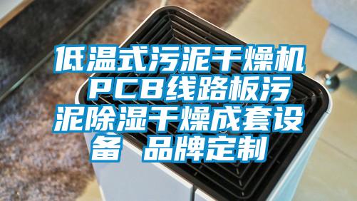 低溫式污泥干燥機 PCB線(xiàn)路板污泥除濕干燥成套設備 品牌定制