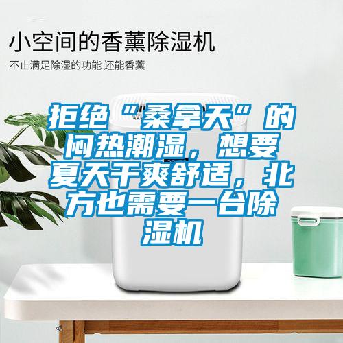 拒絕“桑拿天”的悶熱潮濕，想要夏天干爽舒適，北方也需要一臺除濕機