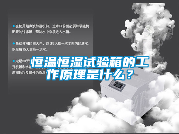 恒溫恒濕試驗箱的工作原理是什么？