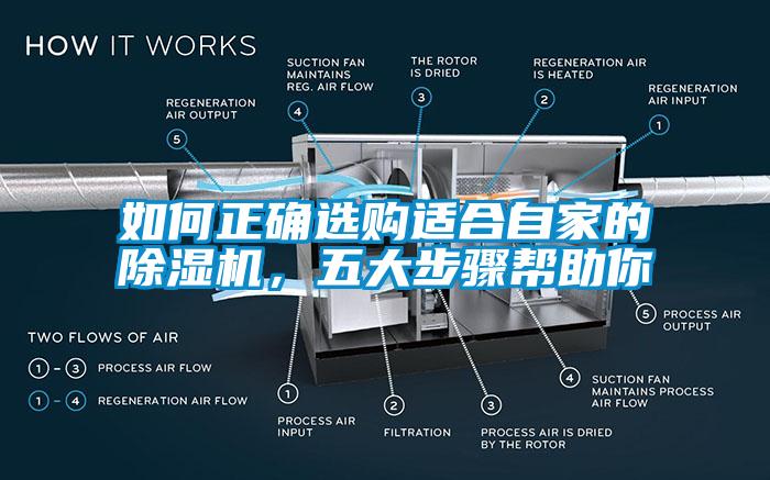 如何正確選購適合自家的除濕機，五大步驟幫助你