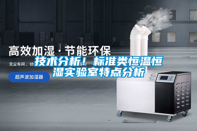 技術(shù)分析！標準類(lèi)恒溫恒濕實(shí)驗室特點(diǎn)分析