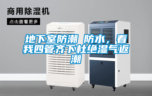 地下室防潮≠防水，看我四管齊下杜絕濕氣返潮