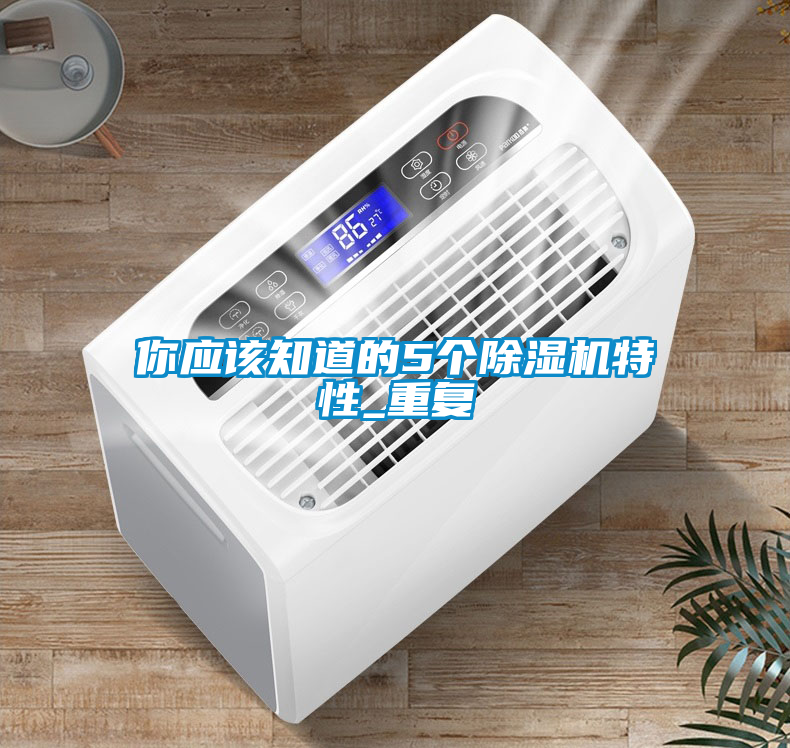 你應該知道的5個(gè)除濕機特性_重復