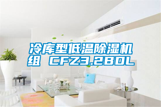 冷庫型低溫除濕機組 CFZ3.2BDL