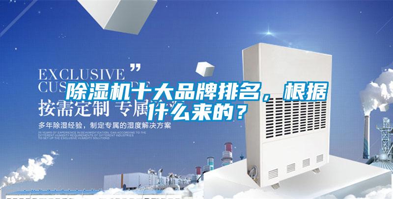 除濕機十大品牌排名，根據什么來(lái)的？