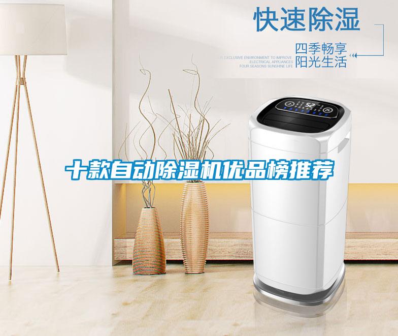 十款自動(dòng)除濕機優(yōu)品榜推薦