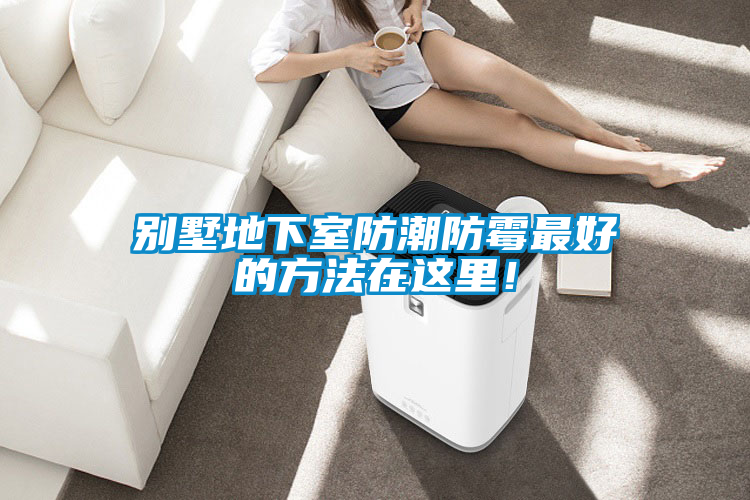 別墅地下室防潮防霉最好的方法在這里！