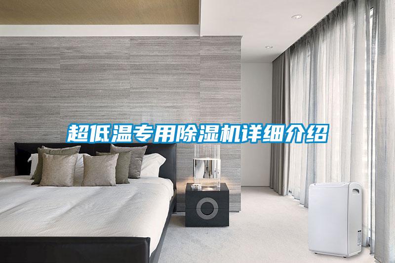 超低溫專(zhuān)用除濕機詳細介紹