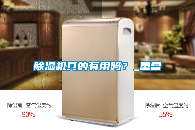 除濕機真的有用嗎？_重復