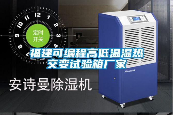 福建可編程高低溫濕熱交變試驗箱廠(chǎng)家