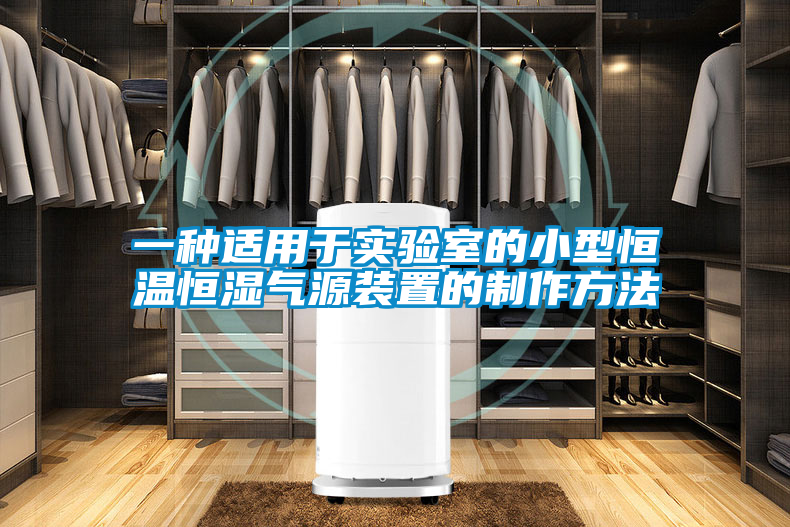 一種適用于實(shí)驗室的小型恒溫恒濕氣源裝置的制作方法