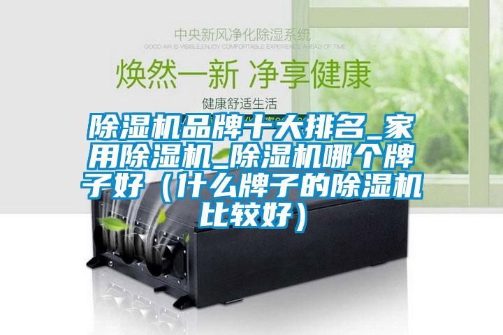 除濕機品牌十大排名_家用除濕機_除濕機哪個(gè)牌子好（什么牌子的除濕機比較好）
