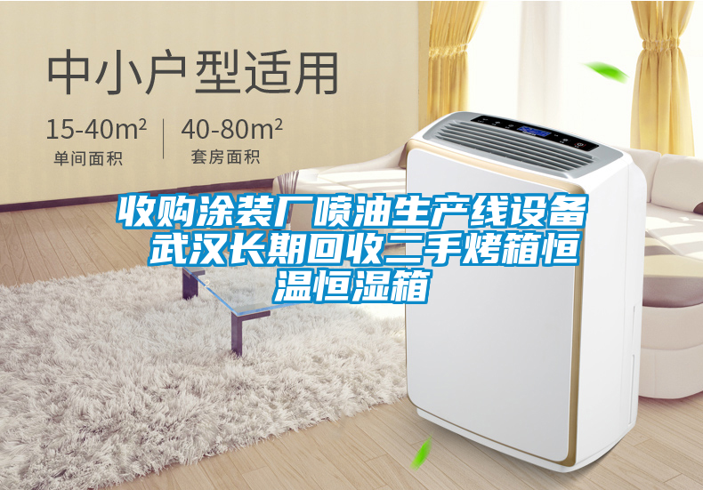 收購涂裝廠(chǎng)噴油生產(chǎn)線(xiàn)設備 武漢長(cháng)期回收二手烤箱恒溫恒濕箱