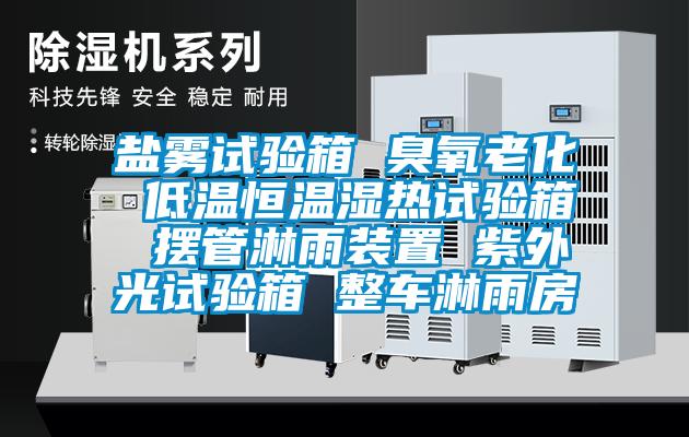 鹽霧試驗箱 臭氧老化 低溫恒溫濕熱試驗箱 擺管淋雨裝置 紫外光試驗箱 整車(chē)淋雨房