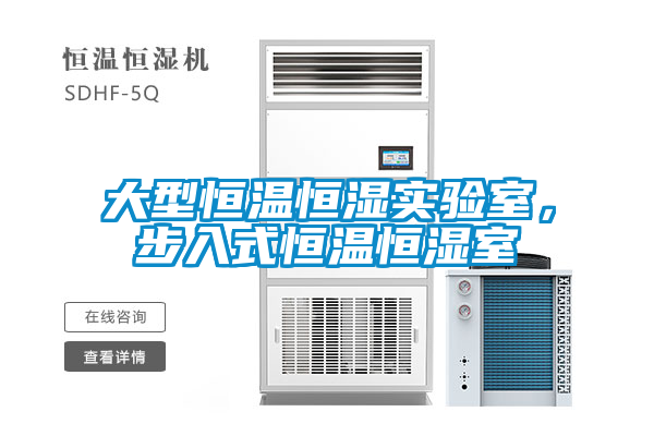 大型恒溫恒濕實(shí)驗室，步入式恒溫恒濕室