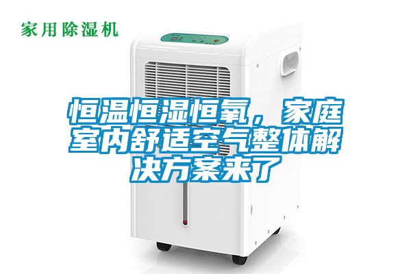 恒溫恒濕恒氧，家庭室內舒適空氣整體解決方案來(lái)了