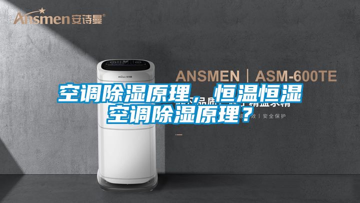 空調除濕原理，恒溫恒濕空調除濕原理？