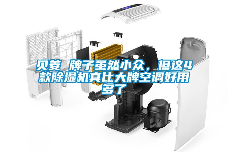 貝菱 牌子雖然小眾，但這4款除濕機真比大牌空調好用多了