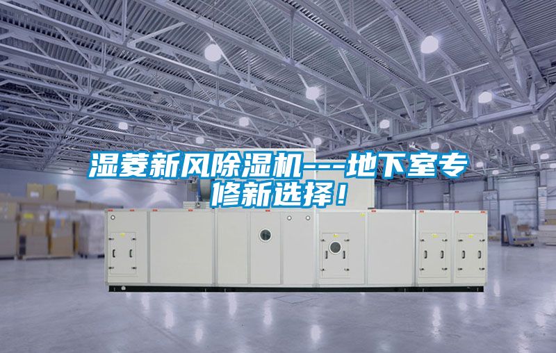 濕菱新風(fēng)除濕機---地下室專(zhuān)修新選擇！