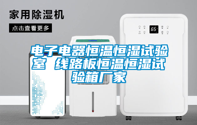 電子電器恒溫恒濕試驗室 線(xiàn)路板恒溫恒濕試驗箱廠(chǎng)家