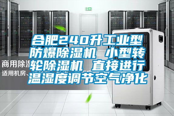合肥240升工業(yè)型防爆除濕機 小型轉輪除濕機 直接進(jìn)行溫濕度調節空氣凈化