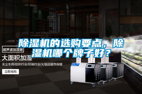 除濕機的選購要點(diǎn)，除濕機哪個(gè)牌子好？