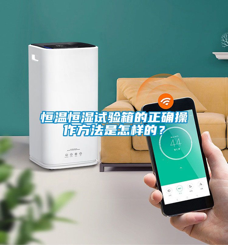 恒溫恒濕試驗箱的正確操作方法是怎樣的？