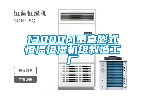 13000風(fēng)量直膨式恒溫恒濕機組制造工廠(chǎng)