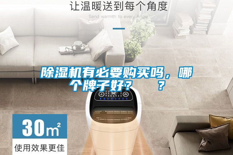 除濕機有必要購買(mǎi)嗎，哪個(gè)牌子好？  ？
