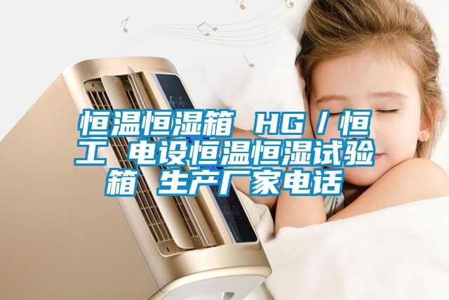 恒溫恒濕箱 HG／恒工 電設恒溫恒濕試驗箱 生產廠家電話