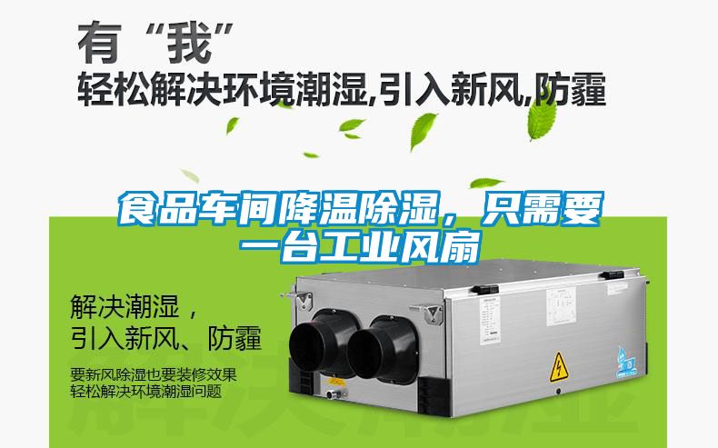 食品車(chē)間降溫除濕，只需要一臺工業(yè)風(fēng)扇