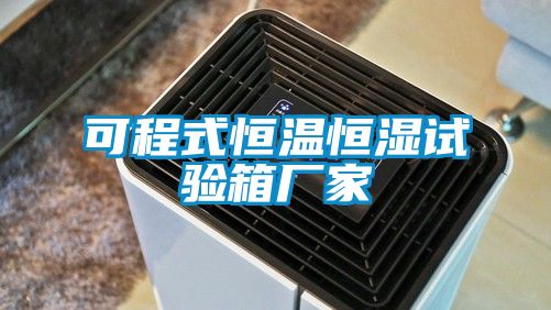 可程式恒溫恒濕試驗箱廠(chǎng)家