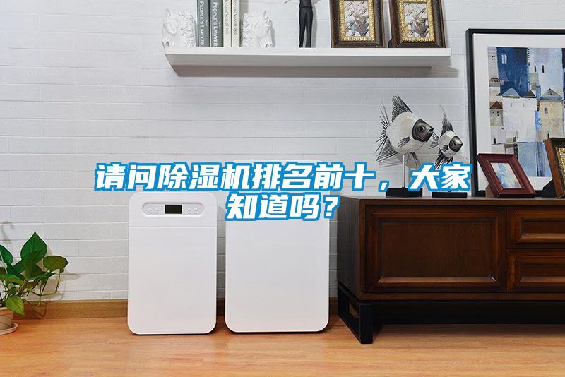 請問(wèn)除濕機排名前十，大家知道嗎？