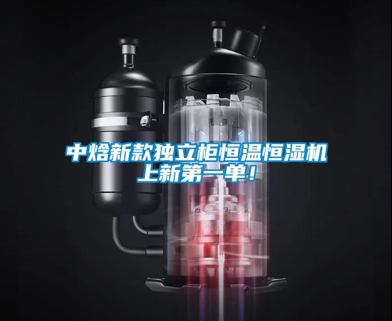 中焓新款獨立柜恒溫恒濕機上新第一單！