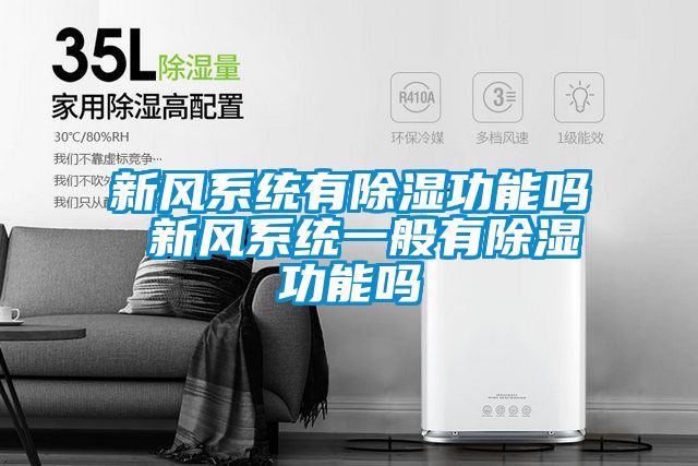 新風(fēng)系統有除濕功能嗎 新風(fēng)系統一般有除濕功能嗎