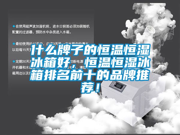 什么牌子的恒溫恒濕冰箱好，恒溫恒濕冰箱排名前十的品牌推薦！