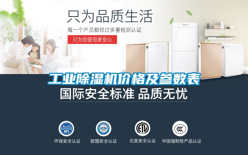 工業(yè)除濕機價(jià)格及參數表