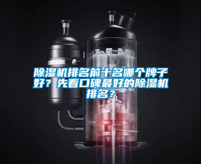 除濕機排名前十名哪個(gè)牌子好？先看口碑最好的除濕機排名？