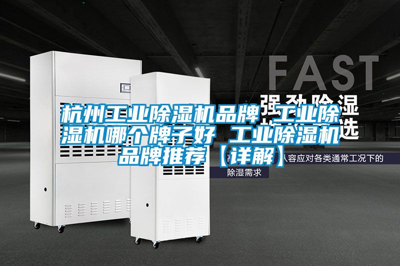 杭州工業(yè)除濕機品牌 工業(yè)除濕機哪個(gè)牌子好 工業(yè)除濕機品牌推薦【詳解】