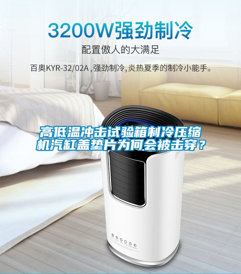 高低溫沖擊試驗箱制冷壓縮機汽缸蓋墊片為何會(huì )被擊穿？